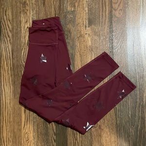 Star athletic leggings